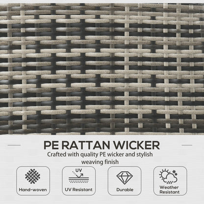 5 Seater Rattan Garden Furniture Set