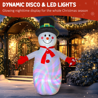 Snowman Inflatable Christmas Decoration - 240cm