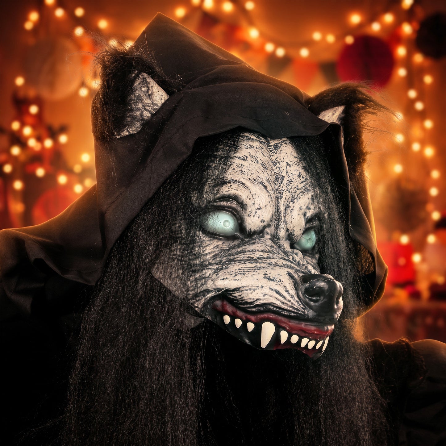 Animated Werewolf Halloween Decoration - 170cm