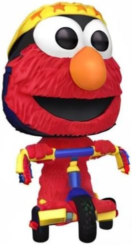 Funko POP Rides: Sesame Street Elmo on Trike Flocked