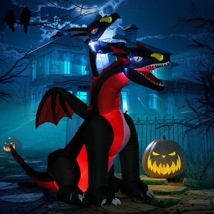 Dragon Inflatable Halloween Decoration - 225cm Primary Image