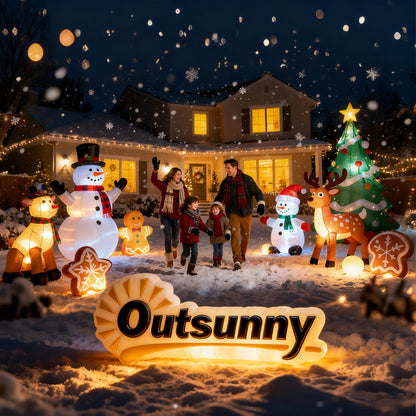 Snowglobe Inflatable Christmas Decoration - 170cm