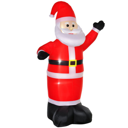 8ft Inflatable Christmas Santa Claus Xmas Decoration with LED Holiday Air Blown Yard Outdoor Décor Primary Image