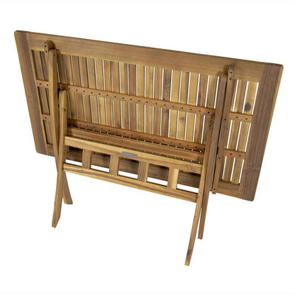 Acacia Wood Garden Patio Dining Set by Wensum - 4 Seats