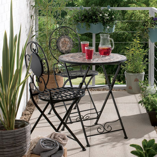 Messina Garden Bistro Set by Croft - 2 Seats