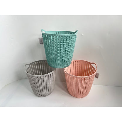 Plastic Basket 19.5 Litres - Green by EA Living