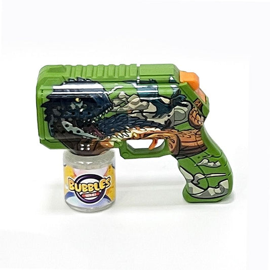 Dinosaur Bubble Gun Green - 18cm