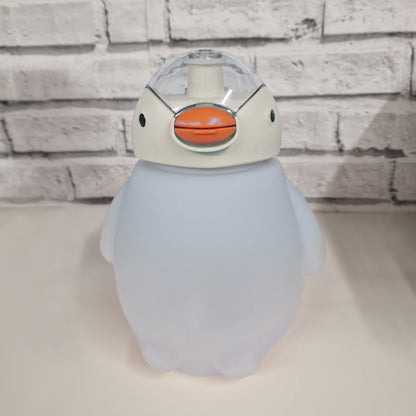 Cute Penguin Flip Top Drinks Bottle White 22cm - 1500ml