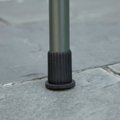 Outsunny Portable Charcoal Barbecue BBQ Grill with Seasoning Baskets and Hooks