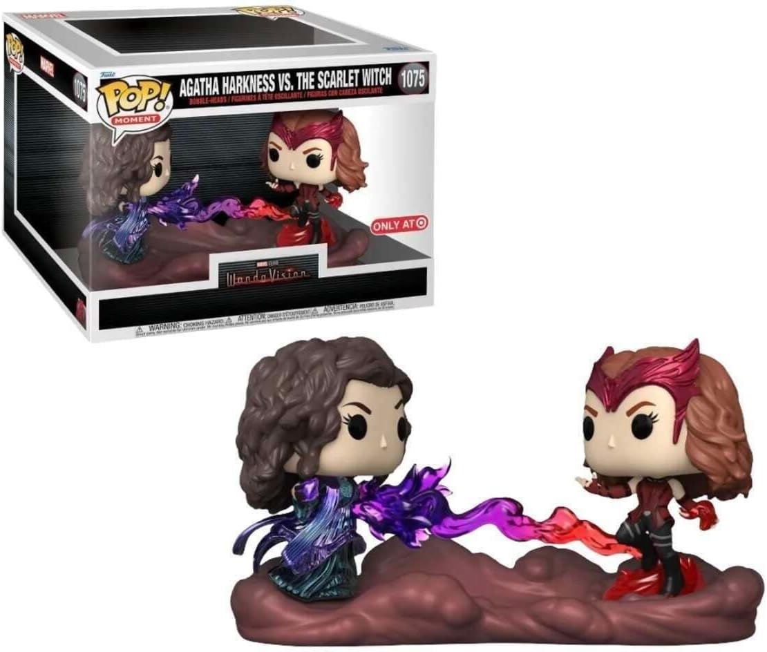 Funko Pop! Moment: Marvel - Wanda Maximoff VS Agatha