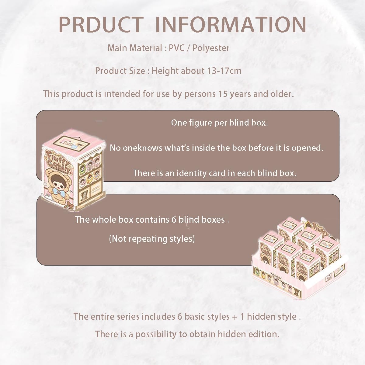 Zoraa Fluffy Cabin Series Blind Box