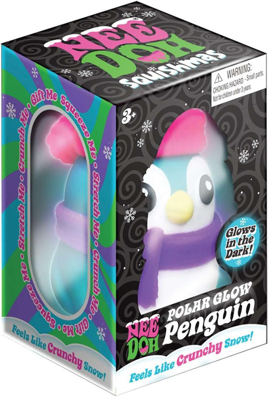 NeeDoh Polar Glow Penguin