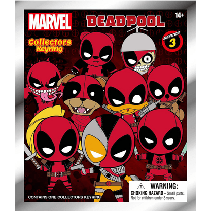 Deadpool Series 3 Bag Clips