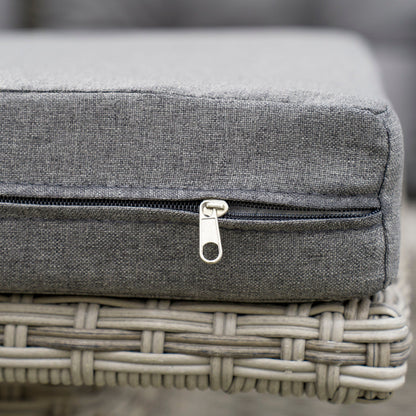 Outsunny Six-Piece Rattan Sofa Set