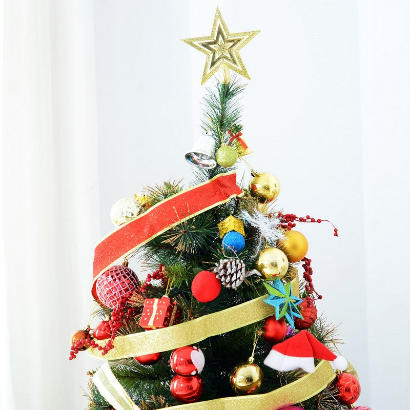 6FT Pre-Lit Artificial Christmas Tree