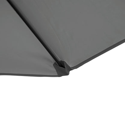 2.5M Garden Cantilever Parasol with 360° Rotation