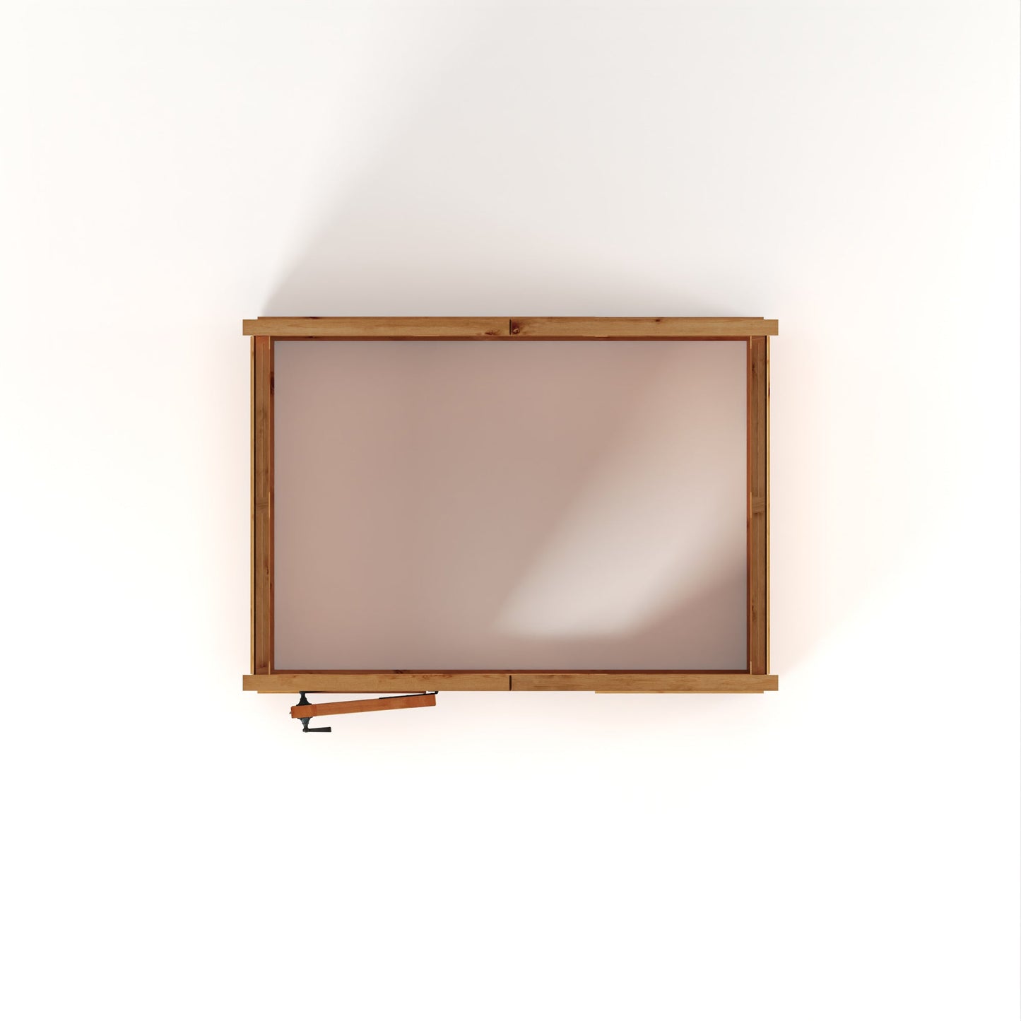 Mercia Woodsman 4' 3" x 6' 1" Apex Greenhouse - Premium Dip Treated Shiplap- Polycarbonate Windows