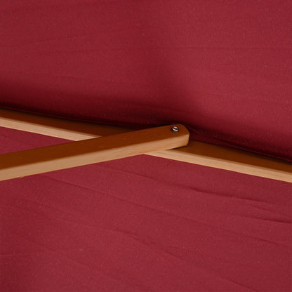 3M Fir Wooden Parasol Garden Umbrellas 8 Ribs Bamboo Sun Shade Patio Outdoor Umbrella Canopy