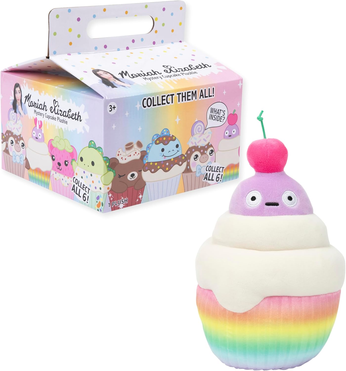 Moriah Elizabeth 6” Mini Mystery Plush – Cupcake Plush