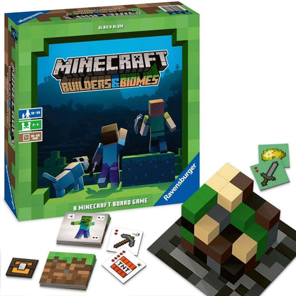 Ravensburger Minecraft Builders & Biomes Strategy Board Game