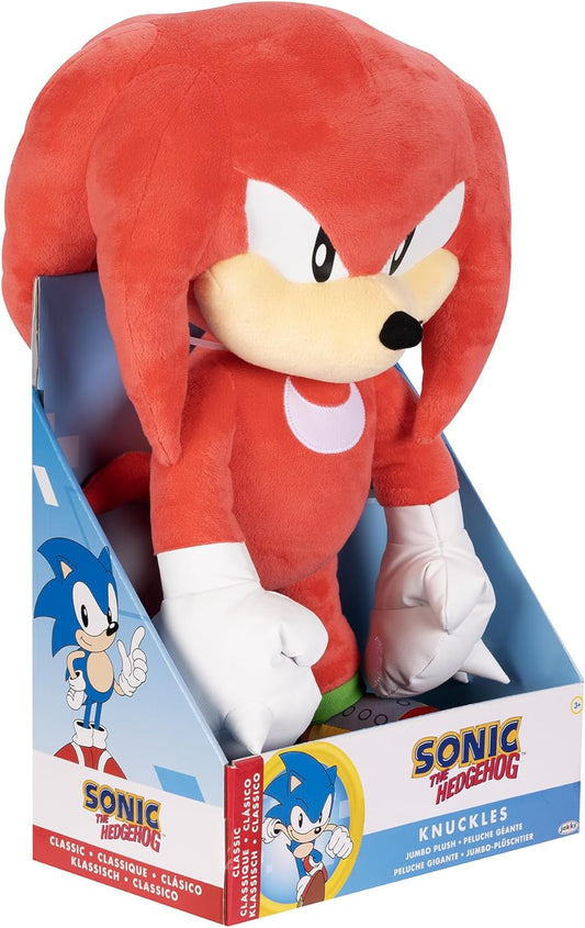 Sonic The Hedgehog Knuckles Jumbo Plush
