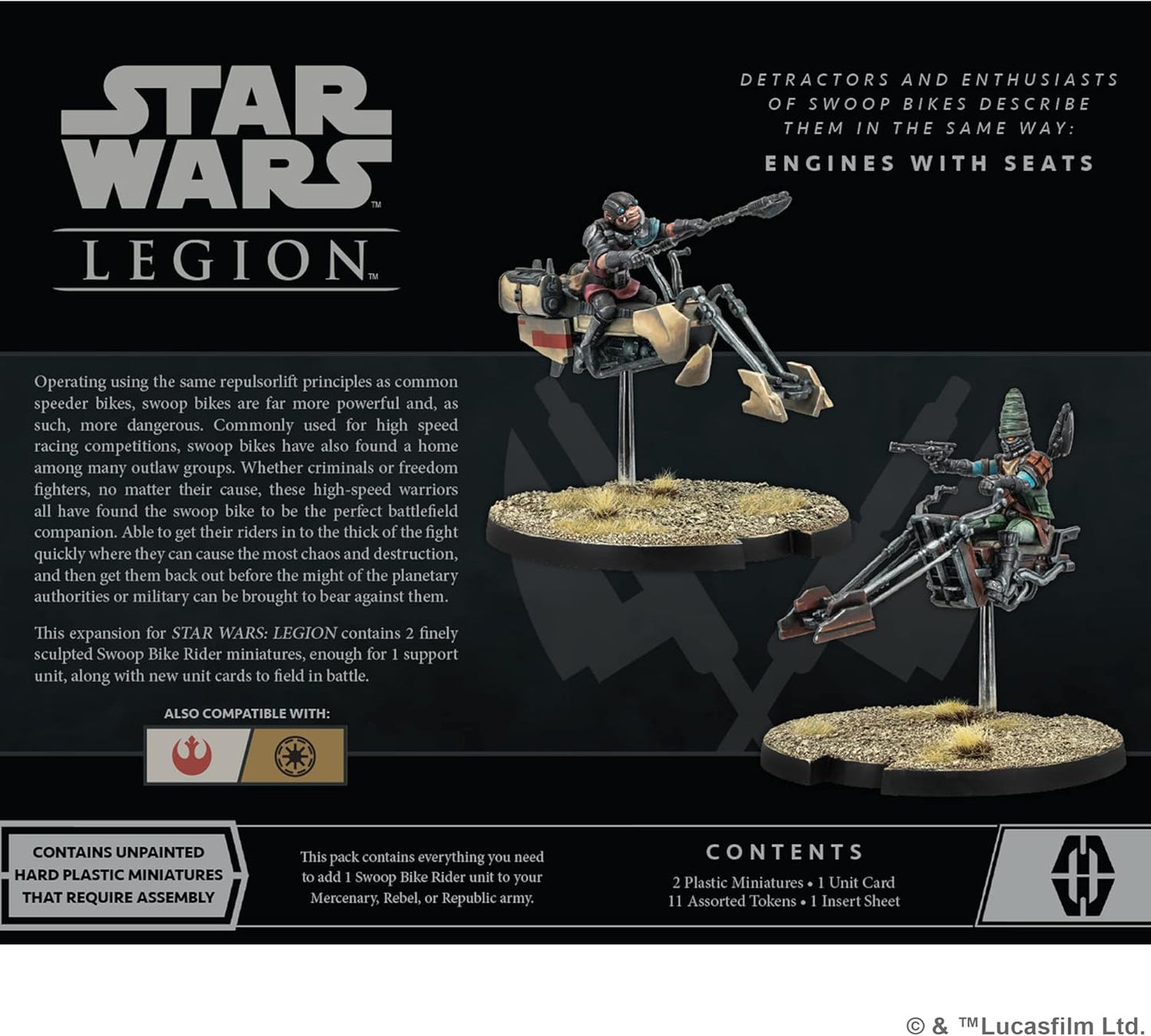 Star Wars Legion: Swoop Bike Riders Unit Expansion