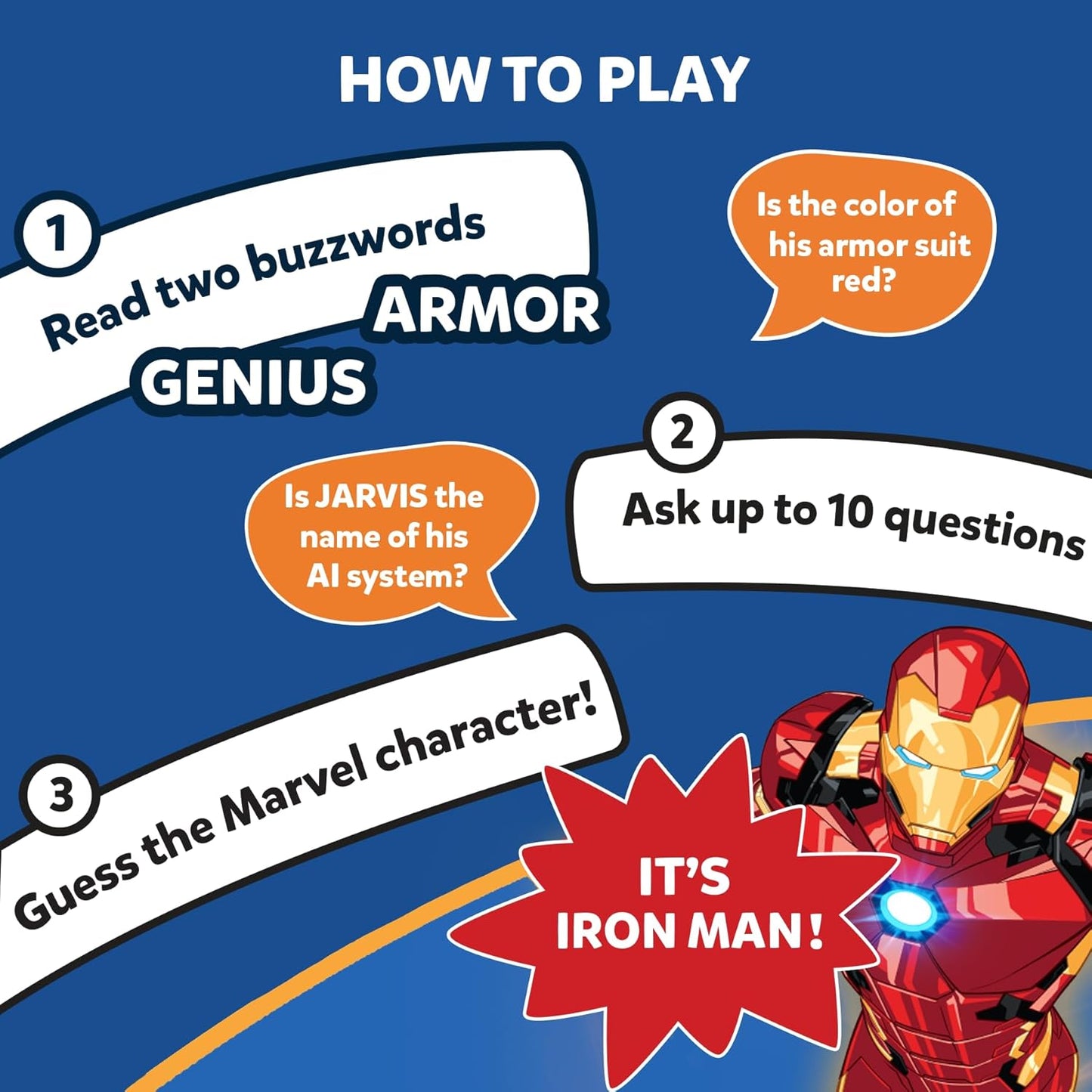 Skillmatics Guess in 10 Marvel