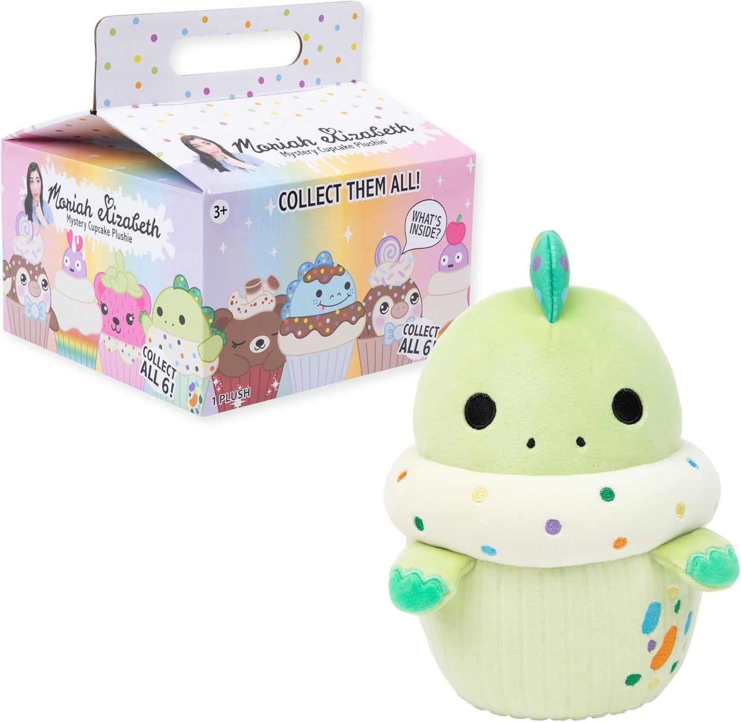 Moriah Elizabeth 6” Mini Mystery Plush – Cupcake Plush