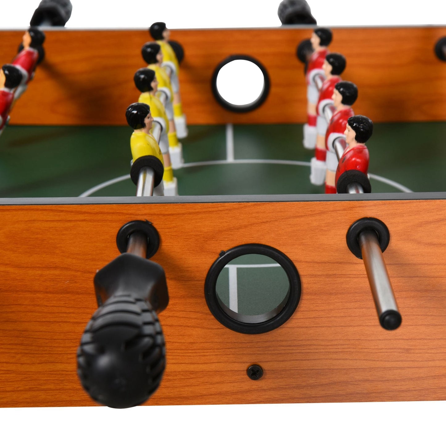 Foosball Game Table 84.5cm Wood Soccer Arcade Game Room
