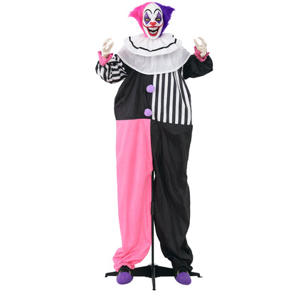 Animated Clown Halloween Decoration - 173cm