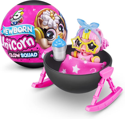 5 Surprise Unicorn Squad Series 6 Newborn Glow Squad