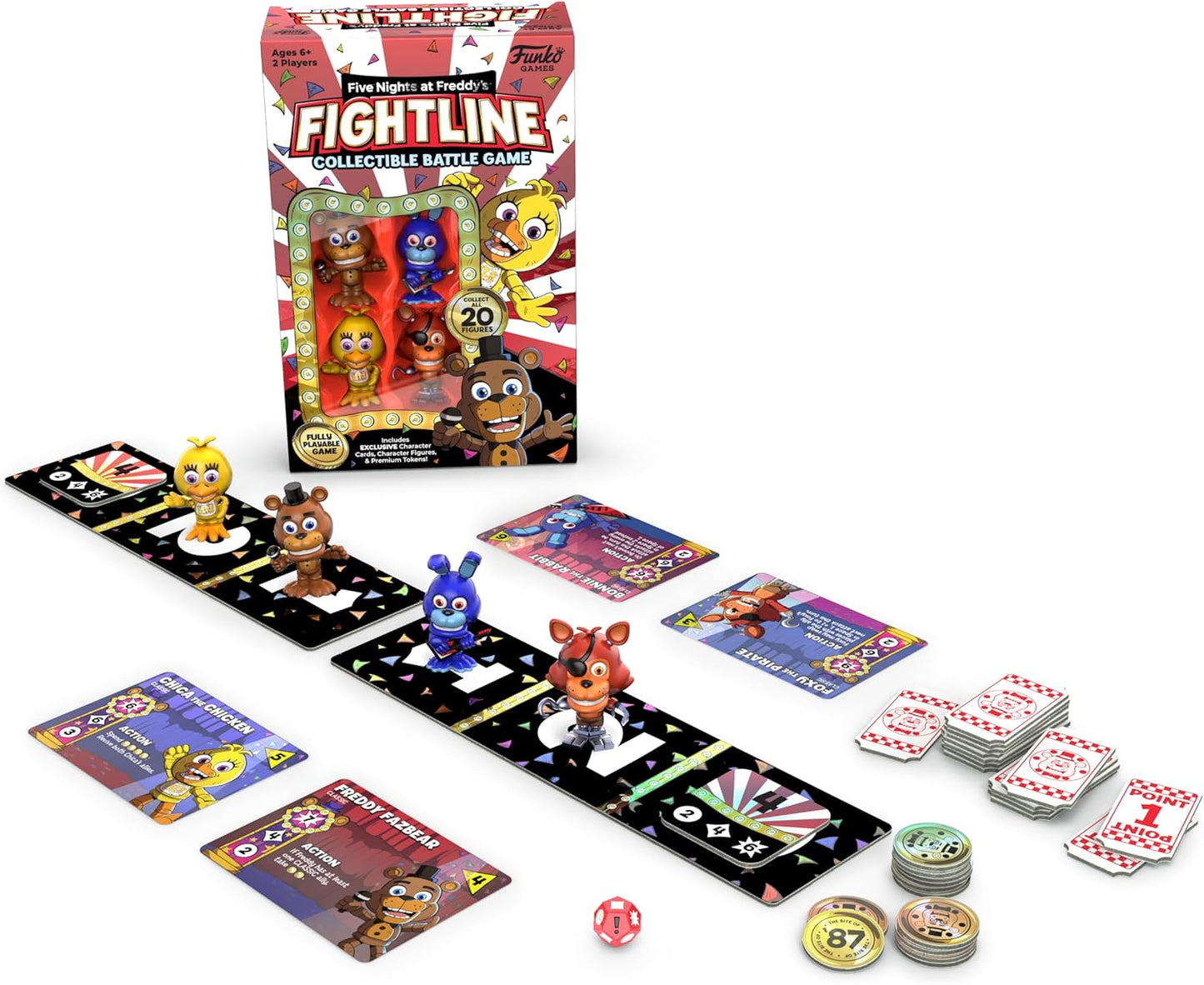 Five Nights at Freddy's Fightline Premium Pack (4ct)