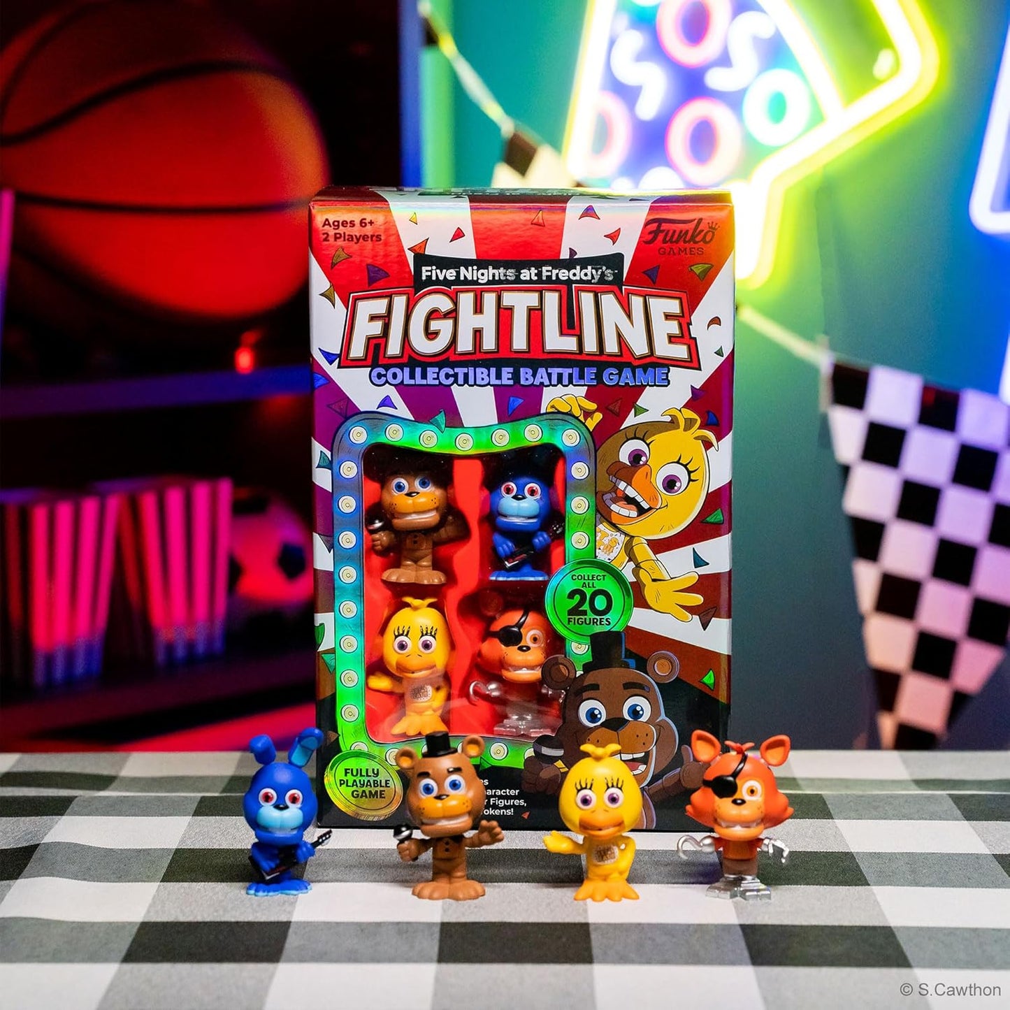 Five Nights at Freddy's Fightline Premium Pack (4ct)