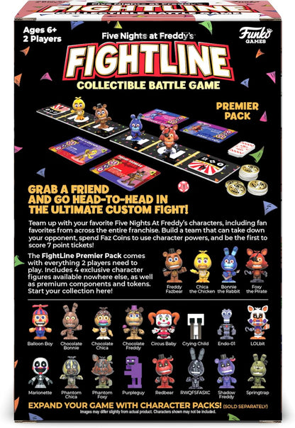 Five Nights at Freddy's Fightline Premium Pack (4ct)