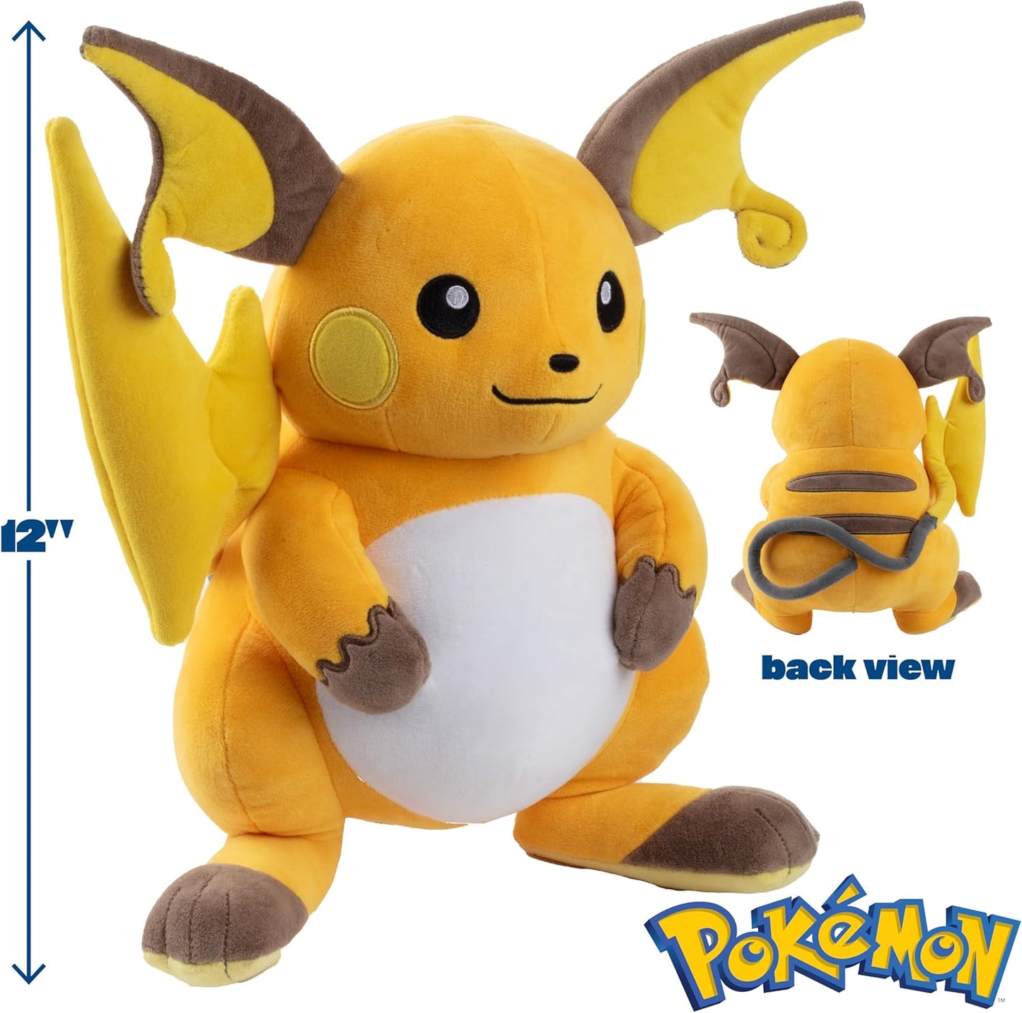 Pokémon 30cm Plush - Raichu Official Plush