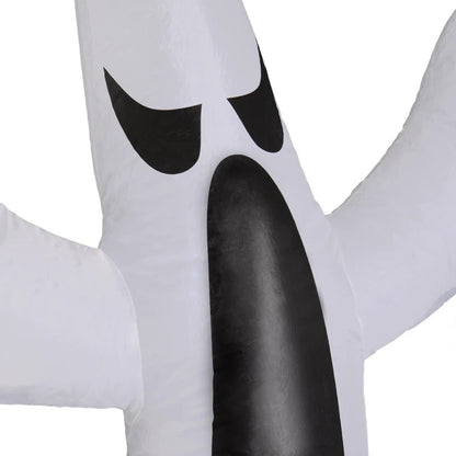 Inflatable Halloween Scary Ghost Outdoor Decoration w/ LED Lights 1.2M