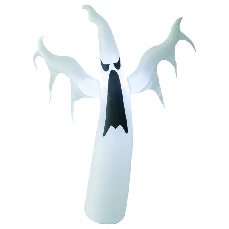 Inflatable Halloween Scary Ghost Outdoor Decoration w/ LED Lights 1.2M