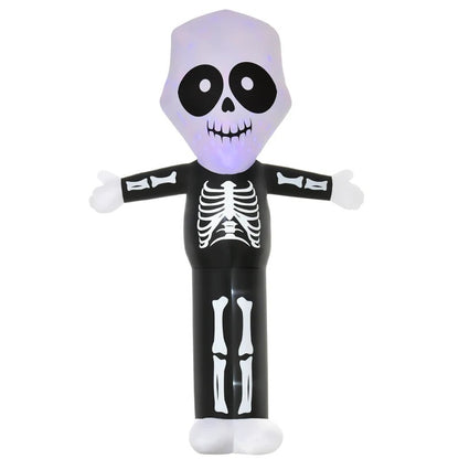 3m Halloween Inflatable Skeleton Ghost Decoration Lighted for Indoor Outdoor
