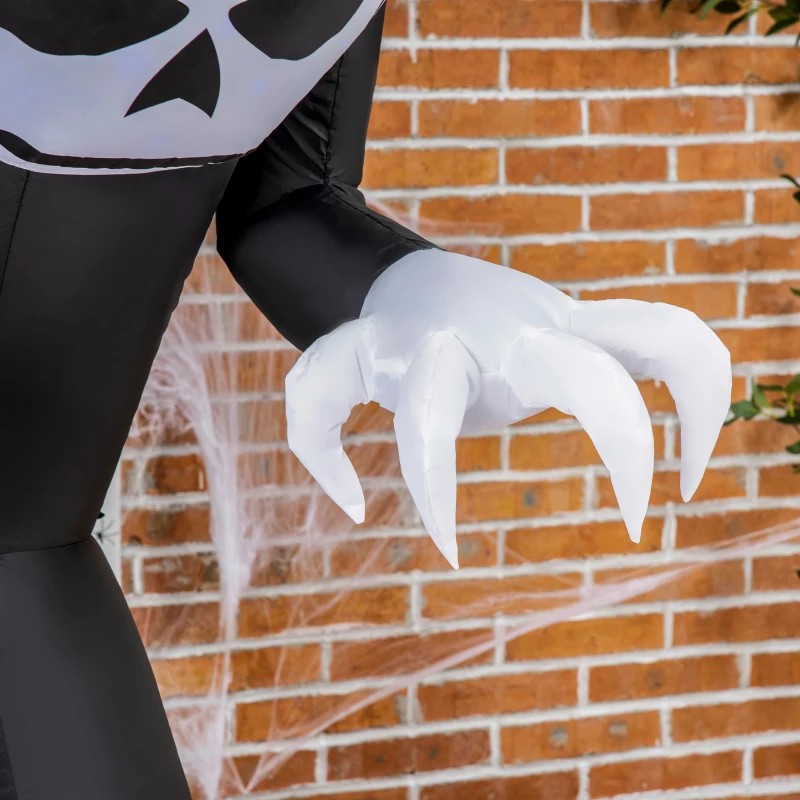 7ft Inflatable Halloween Ghost with Horns
