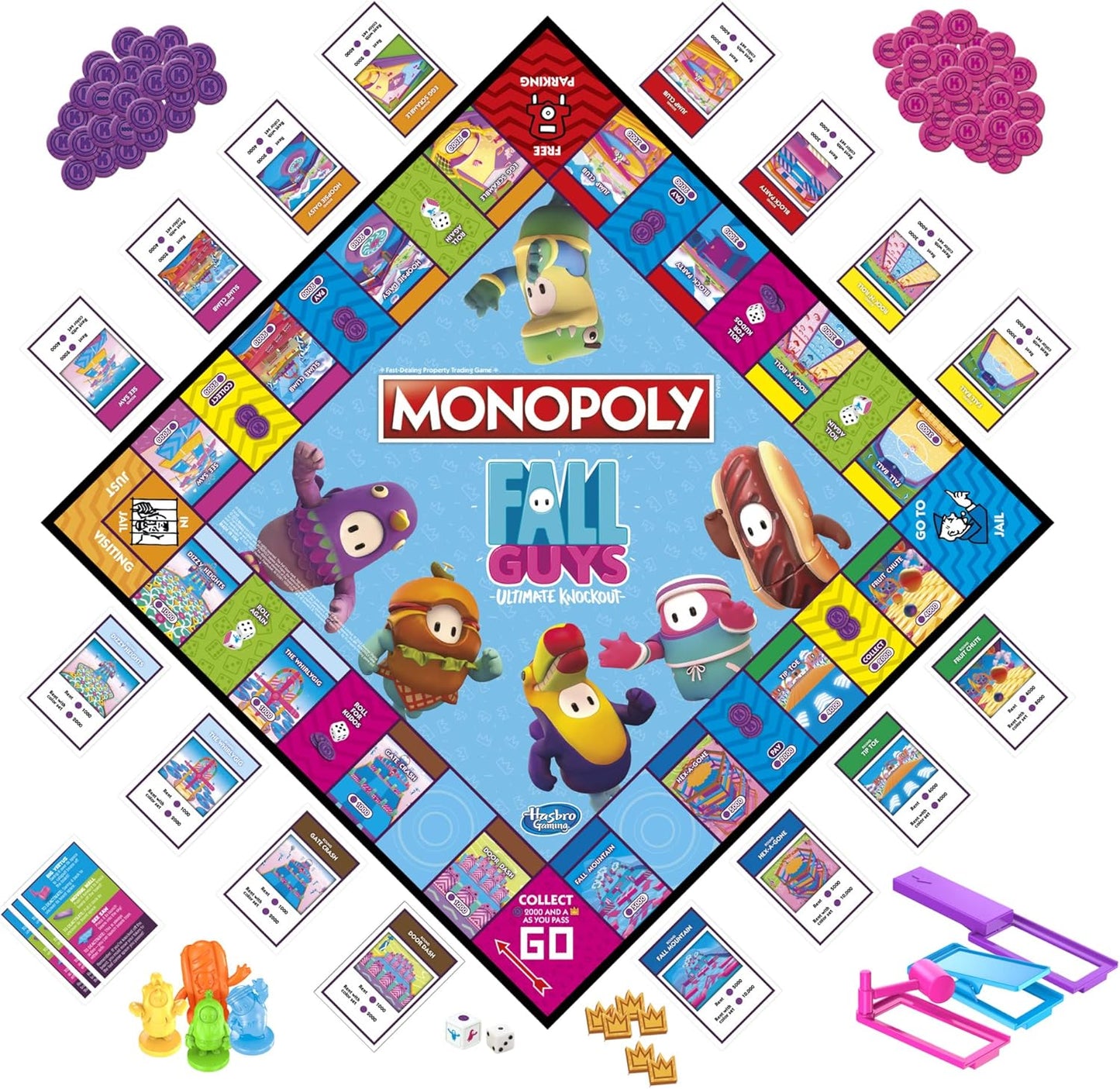 MONOPOLY Fall Guys Ultimate Knockout Edition