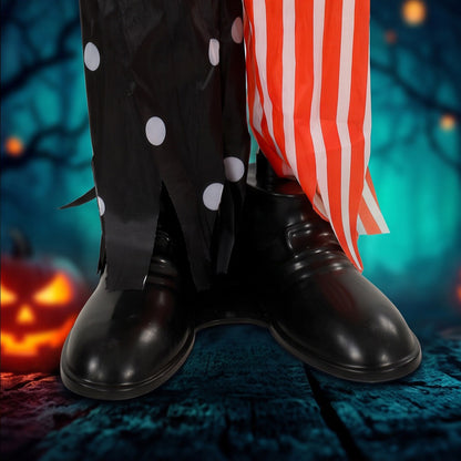 Animated Scary Clown Halloween Decoration - 91cm