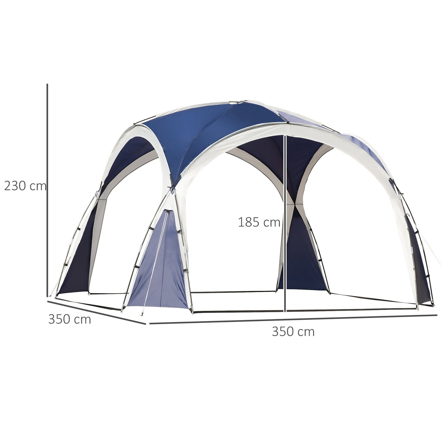 3.5 x 3.5M Camping Gazebo