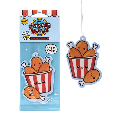 Foodiemals Lemon Air Freshener - Cole The Fried Chicken Bucket