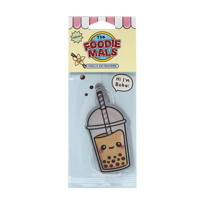 Foodiemals Vanilla Air Freshener - Boba The Bubble Tea