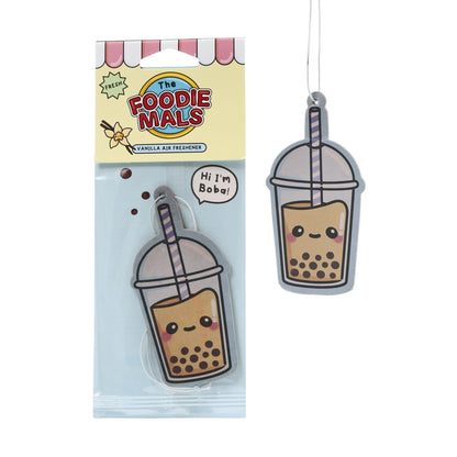 Foodiemals Vanilla Air Freshener - Boba The Bubble Tea
