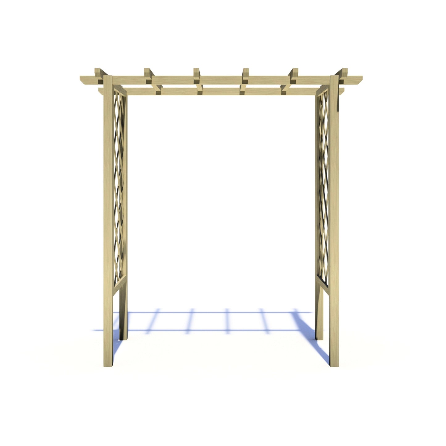 Shire 2' 11" x 6' 3" Garden Arch - Classic Pressure Treated