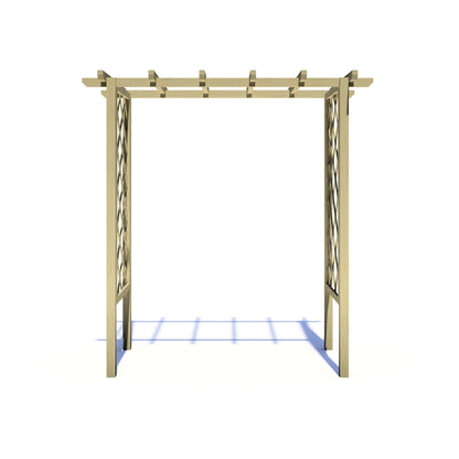 Shire 2' 11" x 6' 3" Garden Arch - Classic Pressure Treated