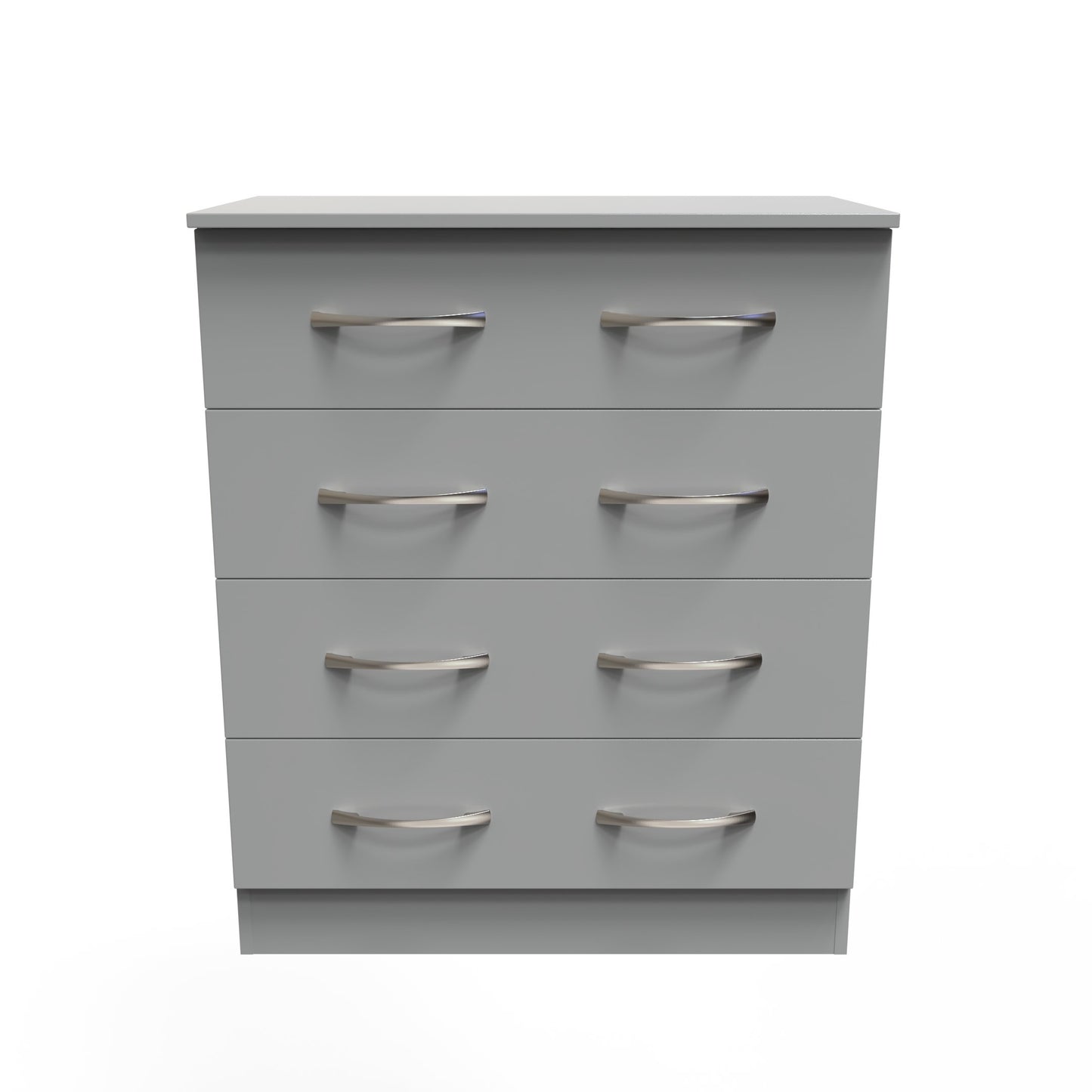 Avon Chest of Drawers Grey 4 Drawers 89cm