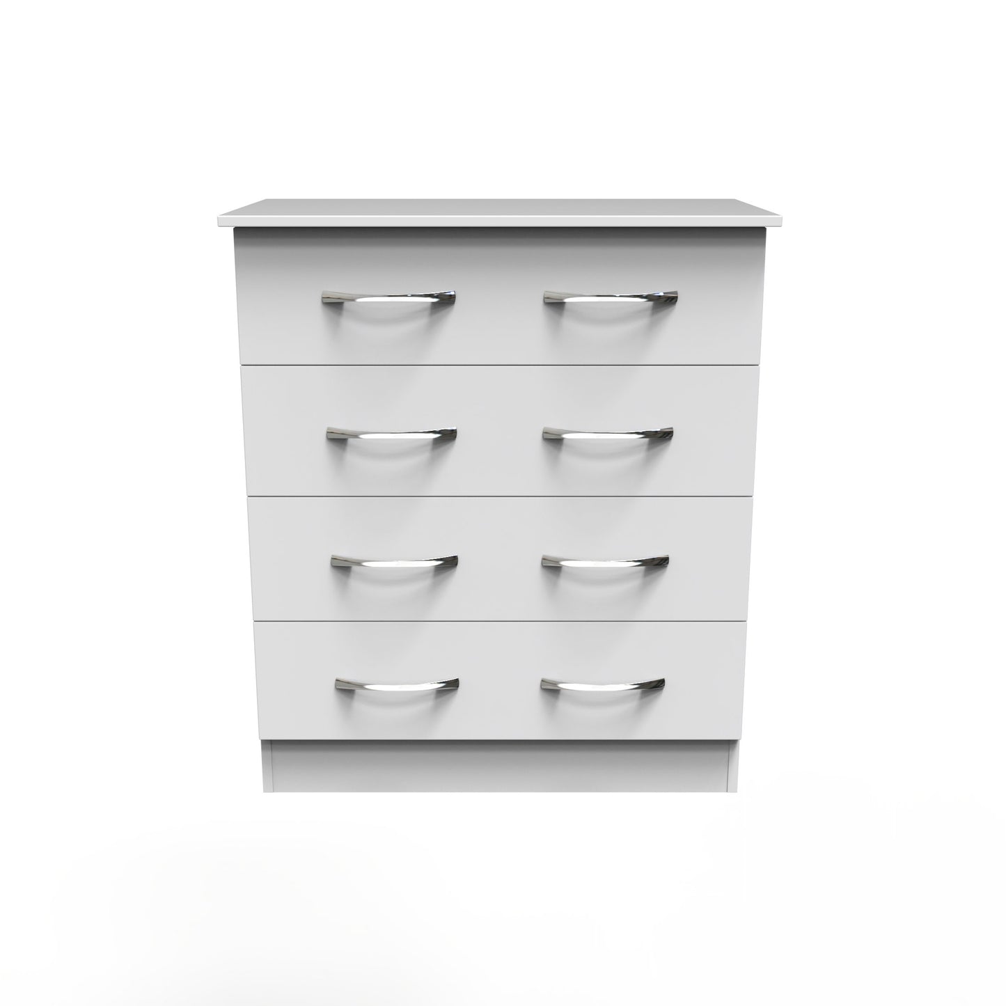 Avon Chest of Drawers White 4 Drawers 89cm