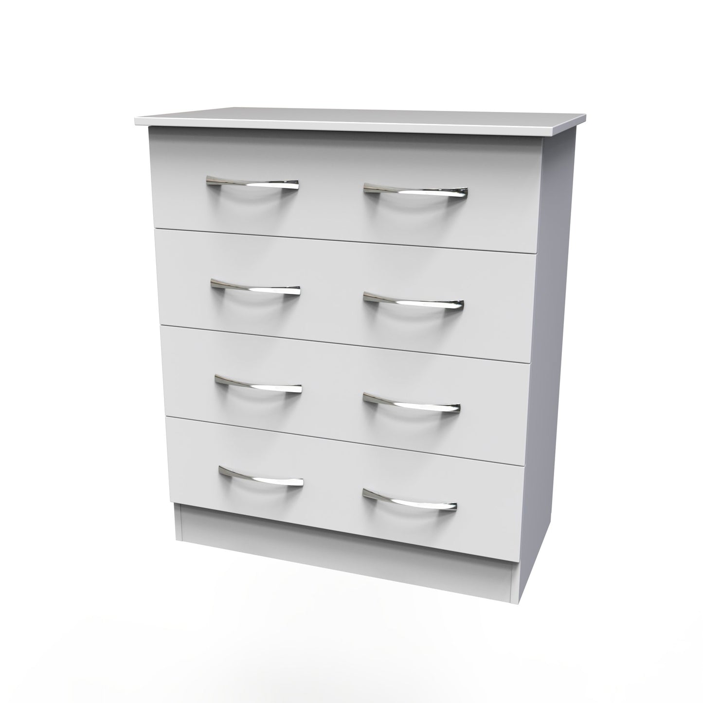 Avon Chest of Drawers White 4 Drawers 89cm